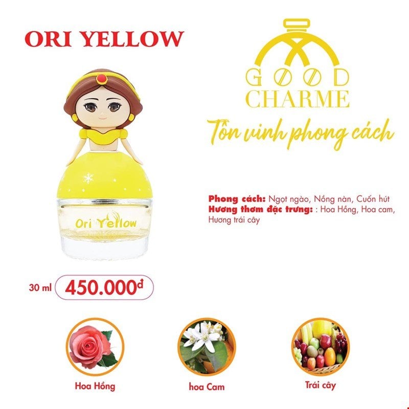 nước hoa trẻ em good charme ori yellow